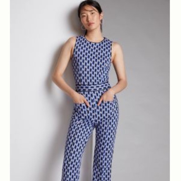 *NWT Maeve by Anthropologie Ponte Wide-Leg Jumpsuit - Picture 2 of 10